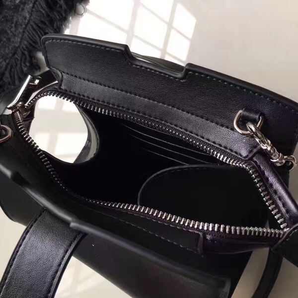 17/18AW サンローランコピー サンローラン TOY CABAS BAG トイ カバス バッグ Black ブラック 452322BJ50J / 1000